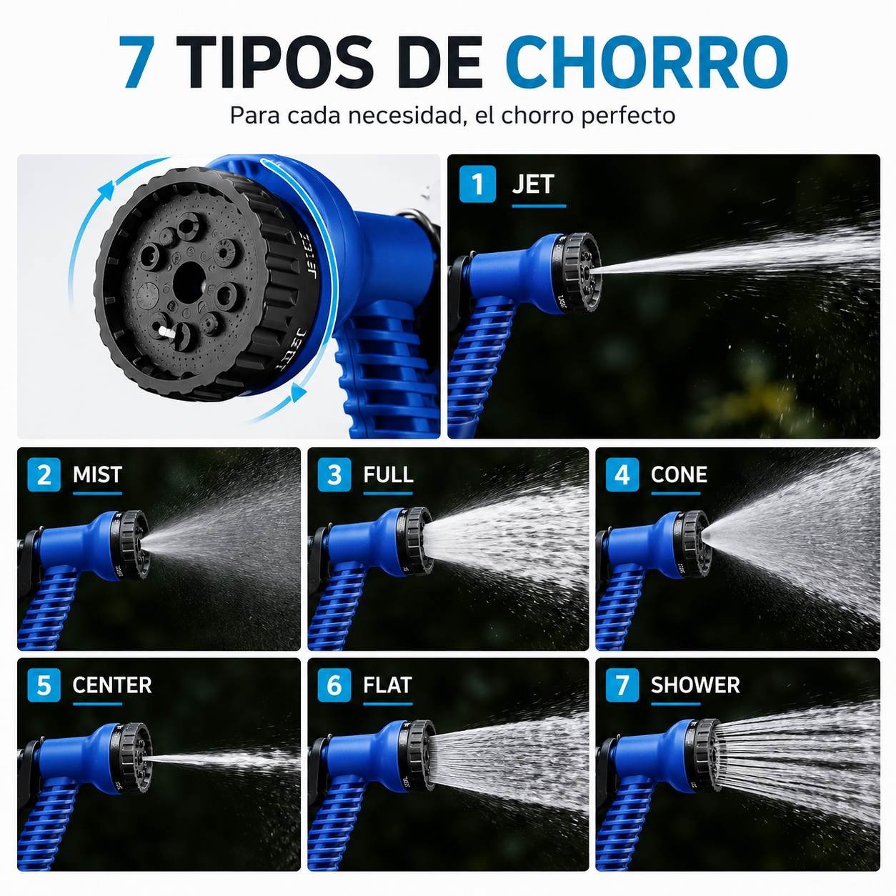 Manguera extensible 30m AquaFlexPro™