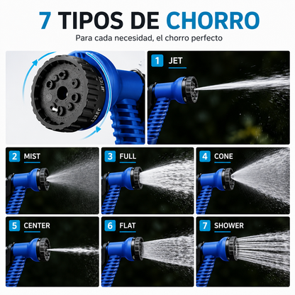 Manguera extensible 30m AquaFlexPro™