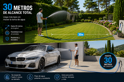 Manguera extensible 30m AquaFlexPro™
